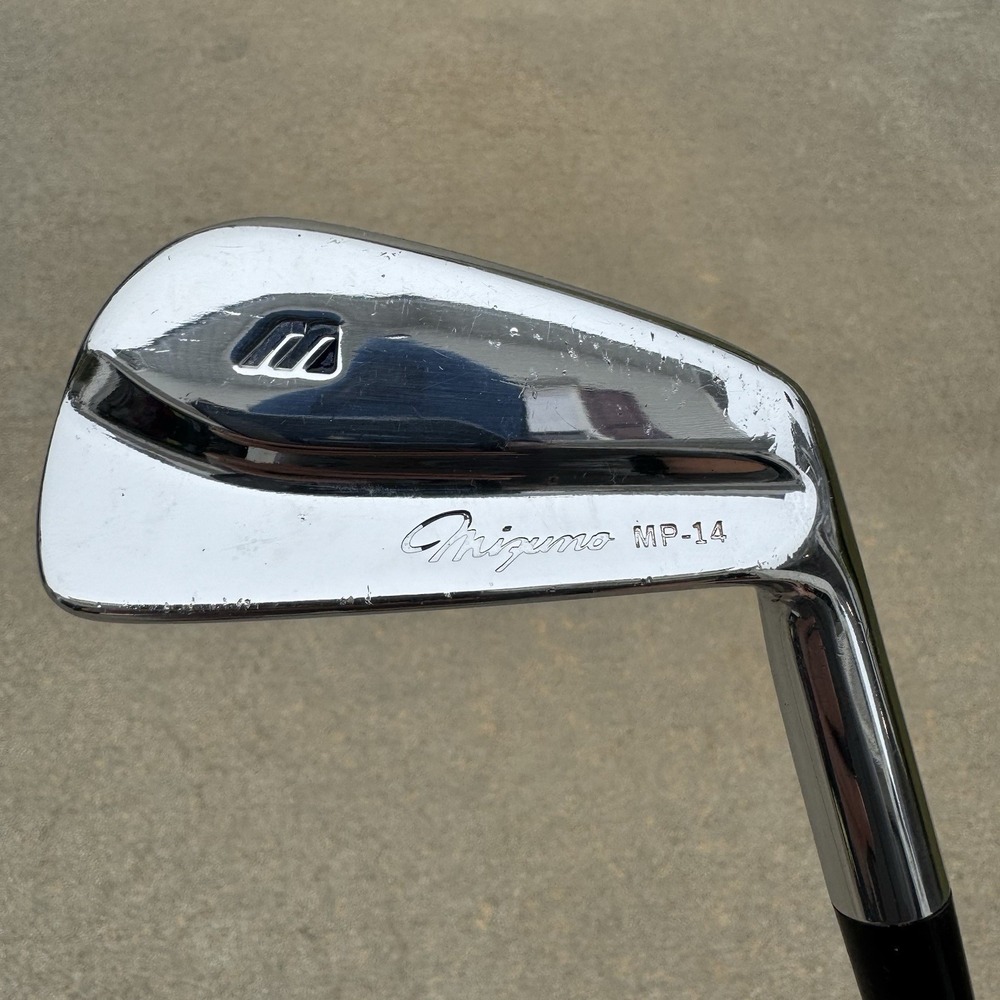 MIZUNO MP-14 5 Iron Forgrd Right Handed Steel Shaft Stiff Flex DG S300 39" Men's